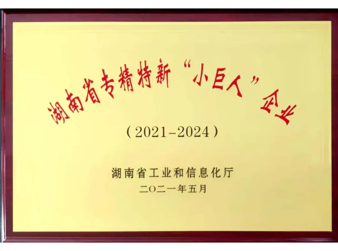 喜訊｜懷化建南機(jī)器廠有限公司通過湖南省專精特新中小企業(yè)復(fù)核